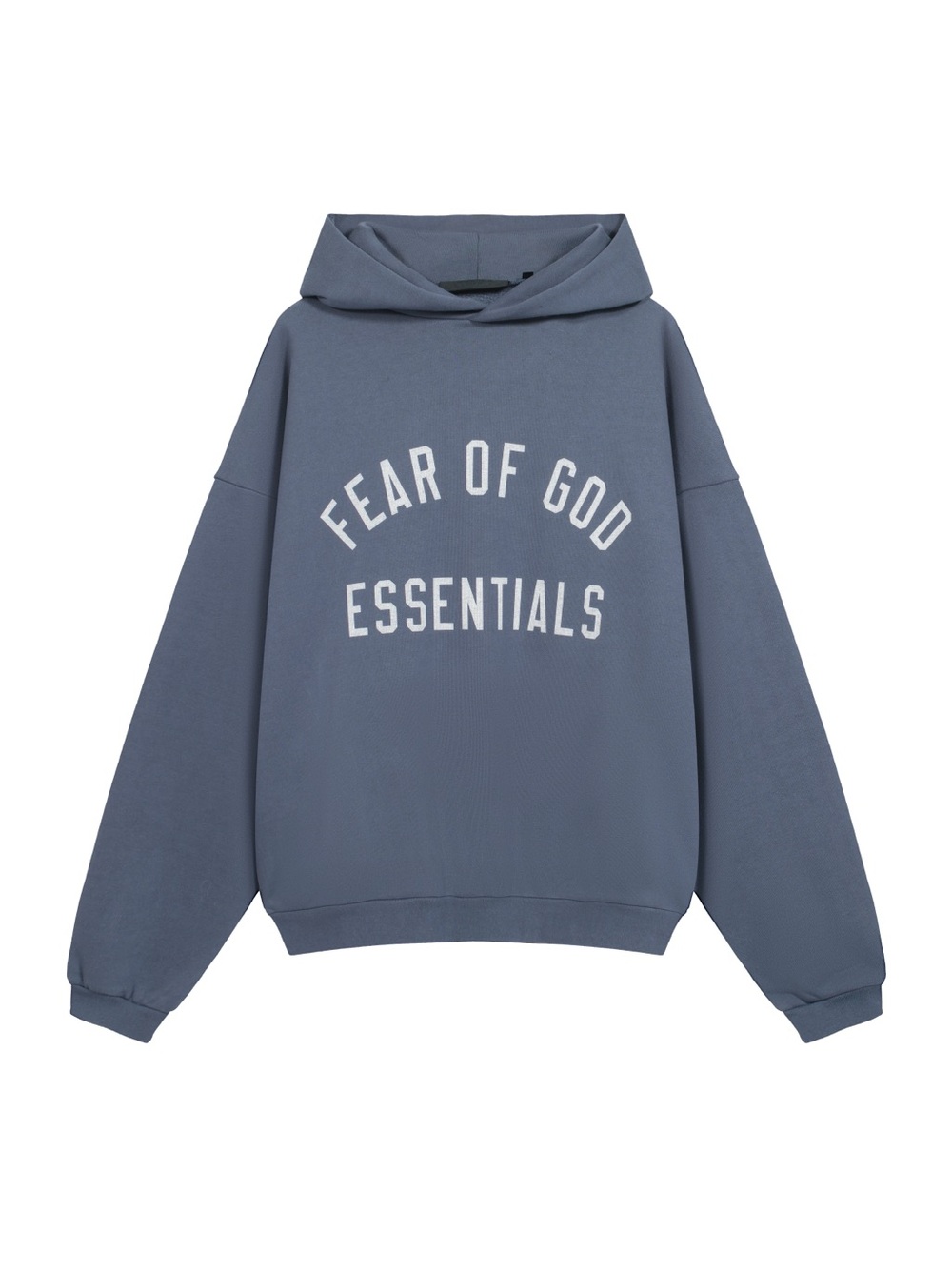 Fear of God Essentials Men's Slate Blue Crewneck Hoodie